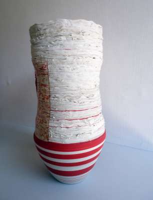Vessel with Stripes